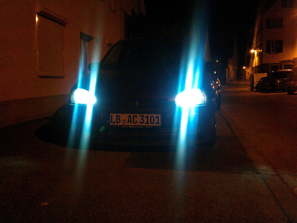 Nachts nur die LED´s