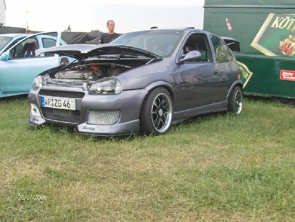Der erste versuch bei Show und Shine